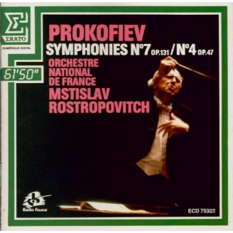 PROKOFIEV - Rostropovich - Symphonie n°7 en do bémol mineur op.131